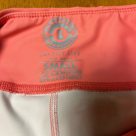 Doughnuts and Deadlifts Fleo shorts. - Picture 3 of 3